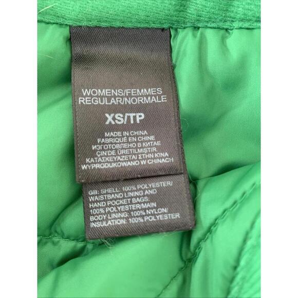 The North Face Dryvent Women's Insulated Ski Snow Pants Size XS Neon Green - Picture 6 of 9